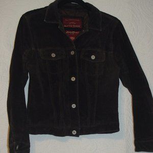 Eddie Bauer washable Seattle Suede Jacket, dark brown